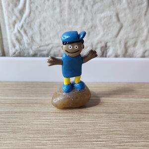 Lakeshore Learning Pretend Play Figurine Boy With Blue Hat & Shirt Yellow Shorts